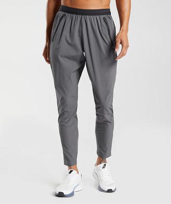 Pantalones Jogger Gymshark Híbrido Woven Hombre Gris | CO 3721HAP